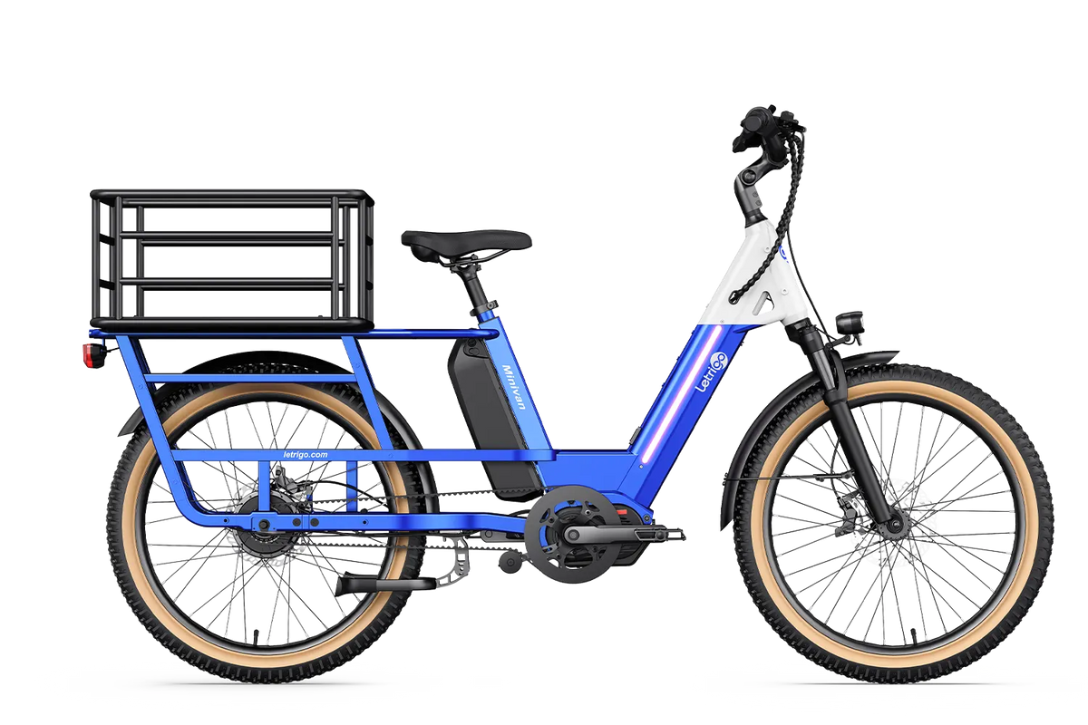 Letrigo Minivan – Blue with cargo basket