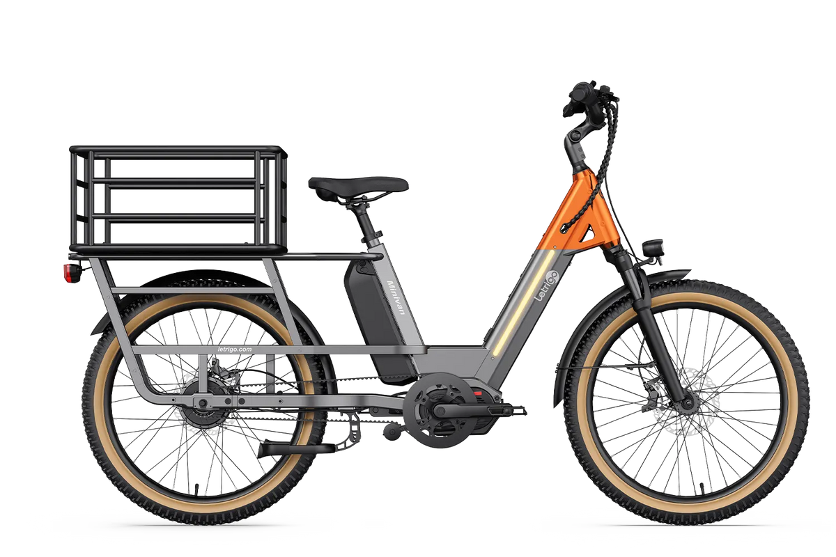 Letrigo Minivan – Gray with cargo basket
