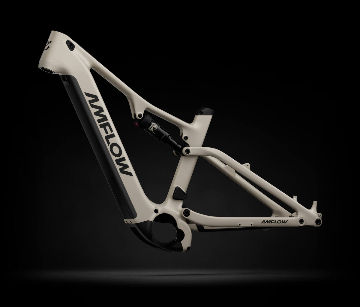 Amflow TL Carbon carbon frame and rear shock