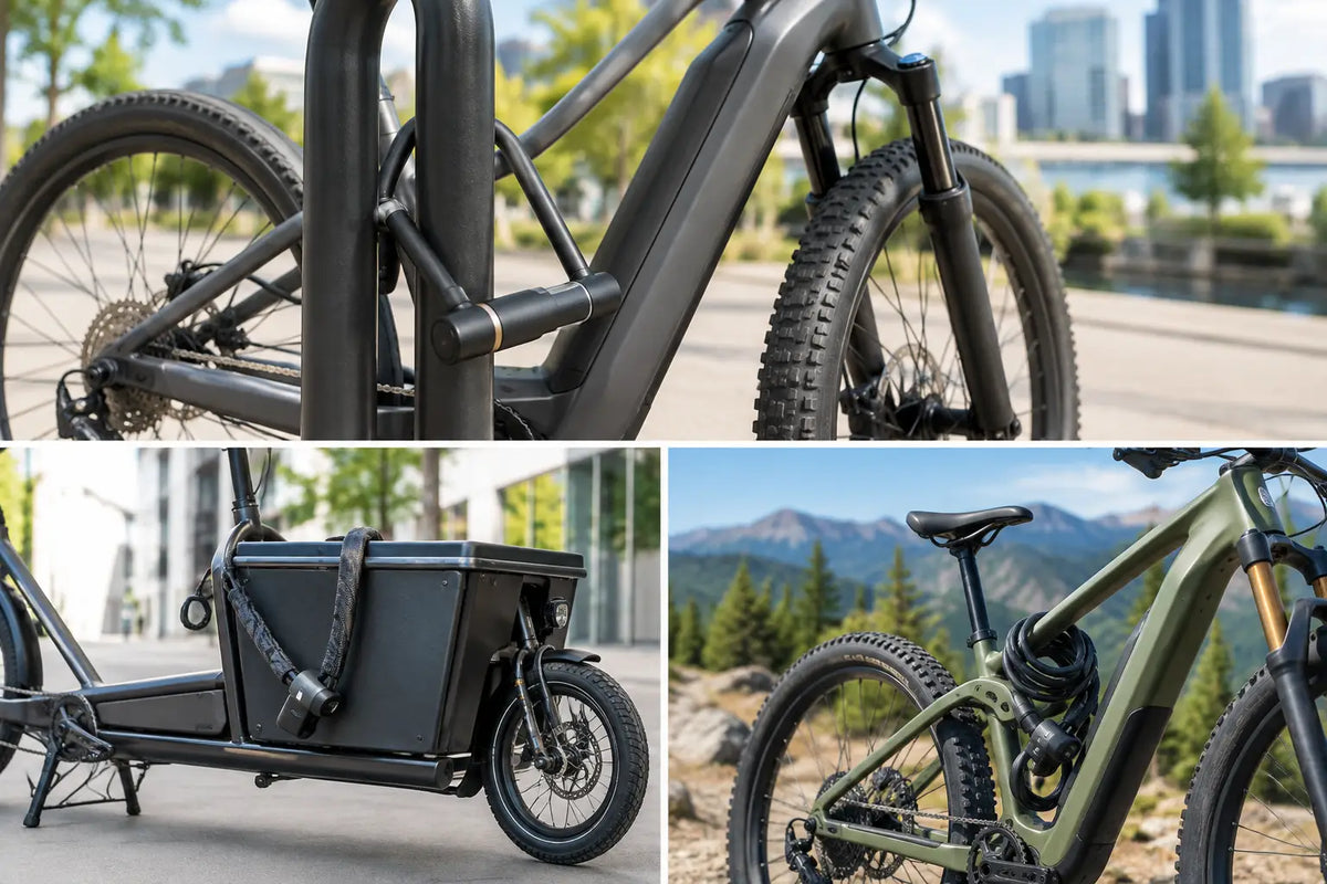 Best E-Bike Locks for City, Cargo, and Trail Rides