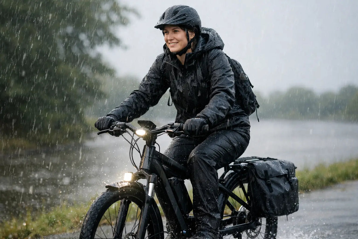 How to Ride an E Bike in Rain With Confidence