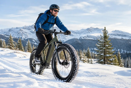Fat Tire E Bike Snow Riding That Actually Works