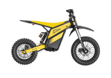 Heybike Villain electric dirt bike in Yellow