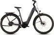 CUBE Kathmandu Hybrid Comfort Pro 800 Easy Entry (2026) Slabgrey´n´Black — step-through e-bike, side view