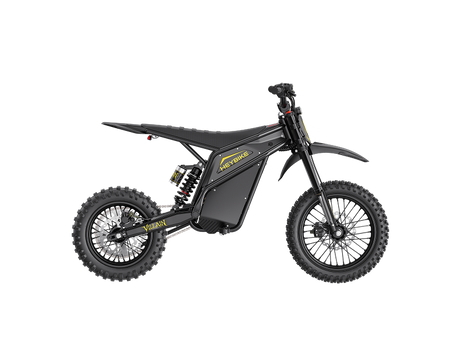 Heybike Villain electric dirt bike in Black