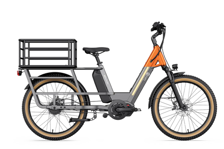 Letrigo Minivan – Gray with cargo basket