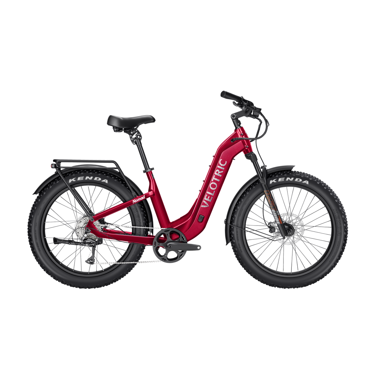 Velotric Nomad 2 Step-Through — Cranberry