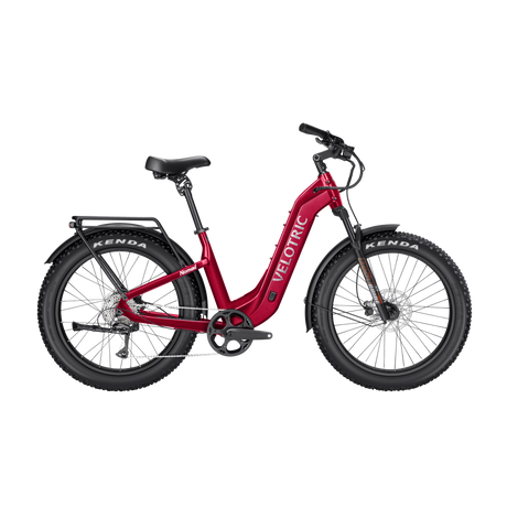 Velotric Nomad 2 Step-Through — Cranberry