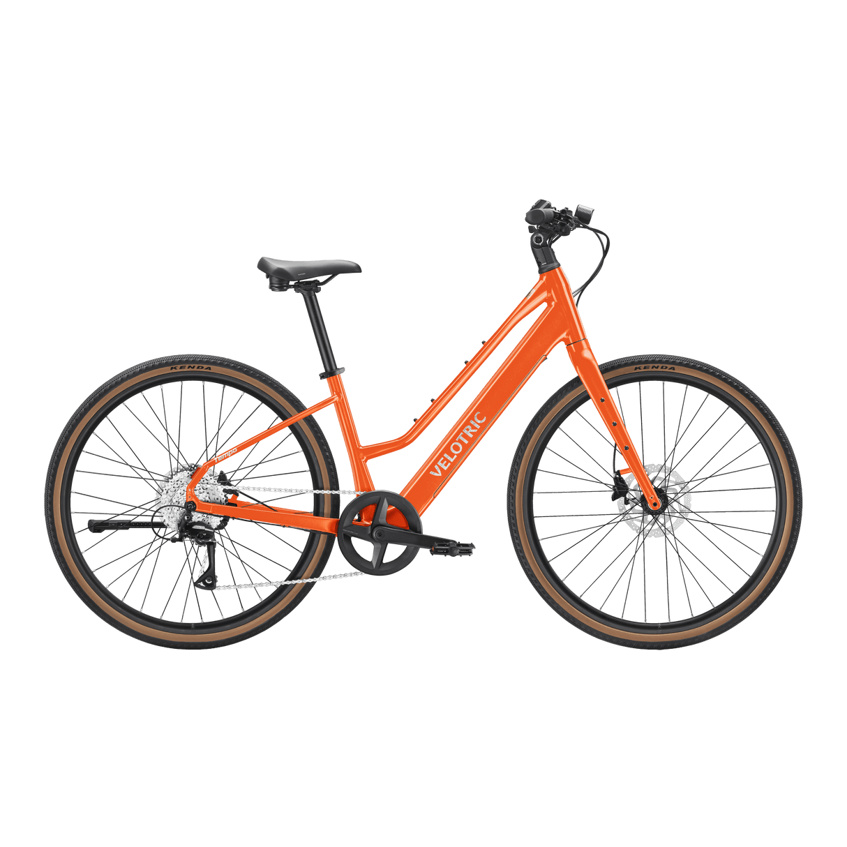 Velotric Tempo Mid-Step — Sunset Tangerine