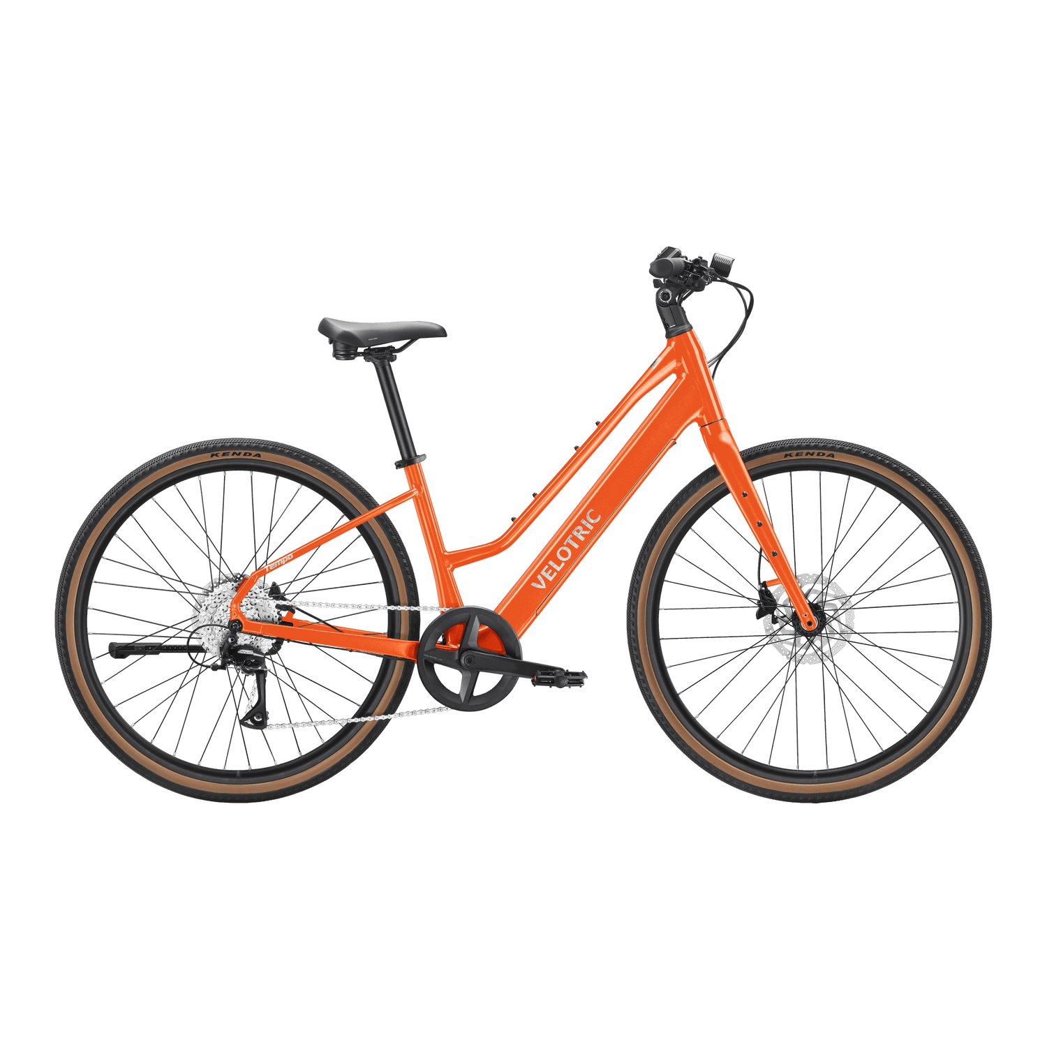 Velotric Tempo Mid-Step — Sunset Tangerine